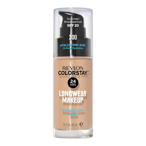 Revlon ColorStay with Pump podkład dla cery normalnej i suchej z pompką 30 ml - 200 Nude