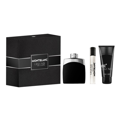 Montblanc Legend zestaw - woda toaletowa 100 ml + woda toaletowa   7,5 ml + żel pod prysznic 100 ml