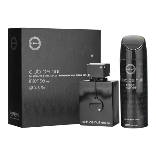 Armaf Club de Nuit Intense Man  zestaw - woda toaletowa 105 ml + spray do ciała 200 ml