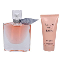 Lancome La Vie Est Belle zestaw - woda perfumowana  50 ml Refillable + balsam do ciała 50 ml OUTLET