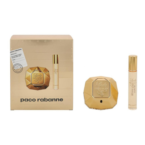 Paco Rabanne Lady Million  zestaw - woda perfumowana  80 ml + woda perfumowana  20 ml