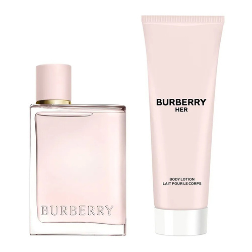 Burberry Her zestaw - woda perfumowana  50 ml + balsam do ciała  75 ml