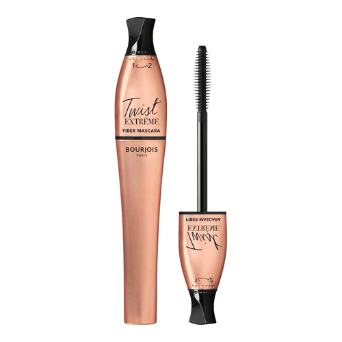 Bourjois Mascara Twist Extreme Fiber tusz do rzęs 8 ml - 24 Black