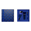 Carolina Herrera Bad Boy Cobalt zestaw - woda perfumowana 100 ml + woda perfumowana  10 ml + żel pod prysznic 100 ml