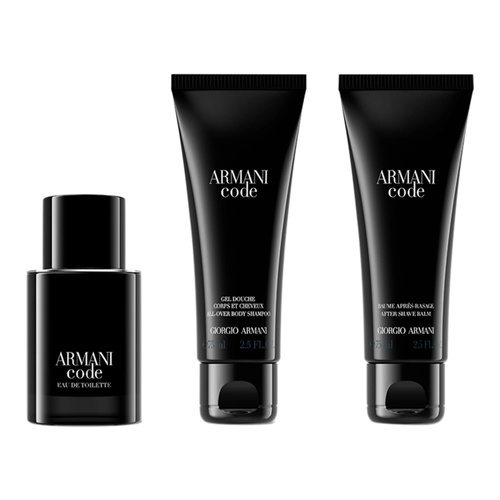 Giorgio Armani Armani Code Eau de Toilette pour Homme zestaw - woda toaletowa 50 ml + balsam po goleniu 75 ml + żel pod prysznic 75 ml
