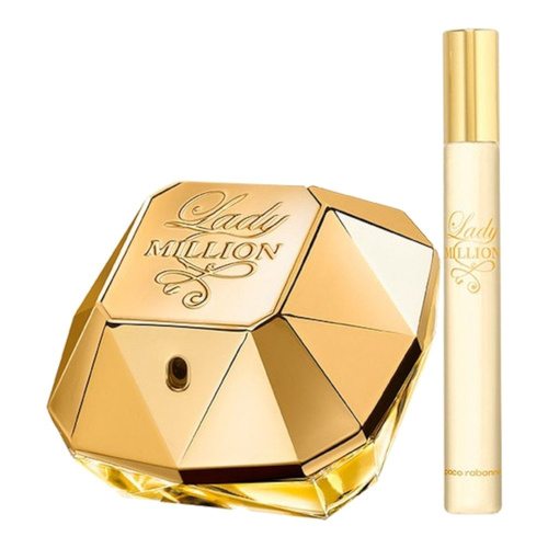 Paco Rabanne Lady Million zestaw - woda perfumowana 80 ml + woda perfumowana 20 ml
