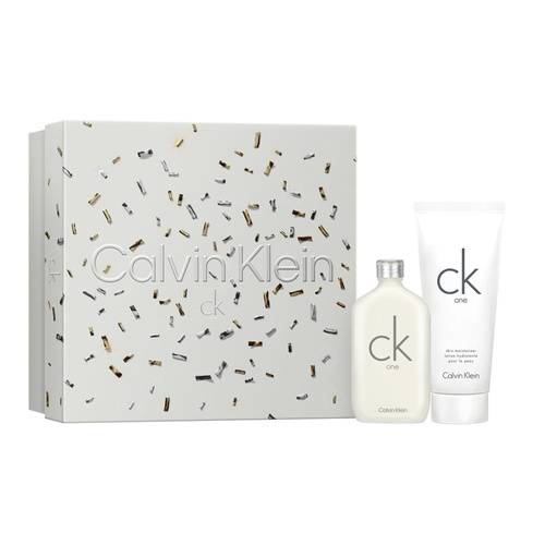 Calvin Klein ck one  zestaw - woda toaletowa 200 ml + balsam do ciała 200 ml