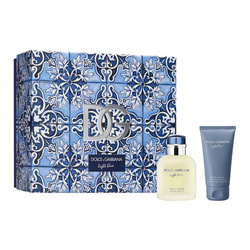 Dolce & Gabbana Light Blue pour Homme zestaw - woda toaletowa  75 ml + balsam po goleniu  50 ml