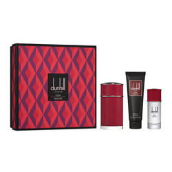 Dunhill Icon Racing Red zestaw - woda perfumowana 100 ml + woda perfumowana  30 ml + żel pod prysznic  90 ml