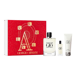 Giorgio Armani Acqua di Gio Eau de Parfum  zestaw - woda perfumowana 125 ml + woda perfumowana  15 ml + żel pod prysznic  75 ml