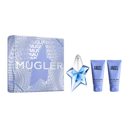 Mugler Angel zestaw - woda perfumowana  25 ml + balsam do ciała  50 ml + żel pod prysznic 50 ml