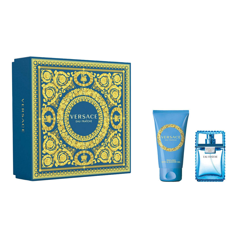 Versace Man Eau Fraiche zestaw woda toaletowa 30 ml + żel pod