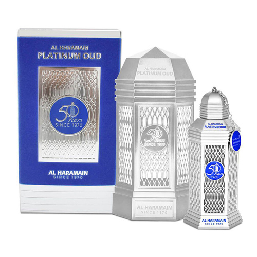 Al Haramain 50 Years Platinum Oud perfumy 100 ml