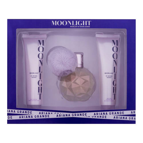 Ariana Grande Moonlight zestaw - woda perfumowana 100 ml + balsam do ciała 100 ml + żel pod prysznic 100 ml