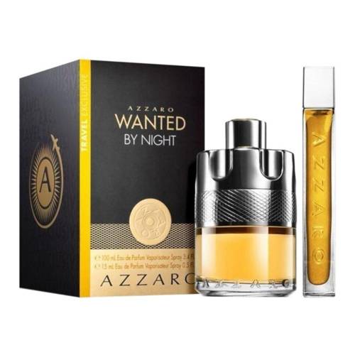 Azzaro Wanted by Night  zestaw - woda perfumowana 100 ml + woda perfumowana 15 ml