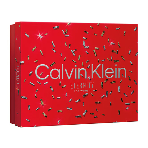 Calvin Klein Eternity for Women  zestaw - woda perfumowana  50 ml + balsam do ciała 100 ml + żel pod prysznic 100 ml