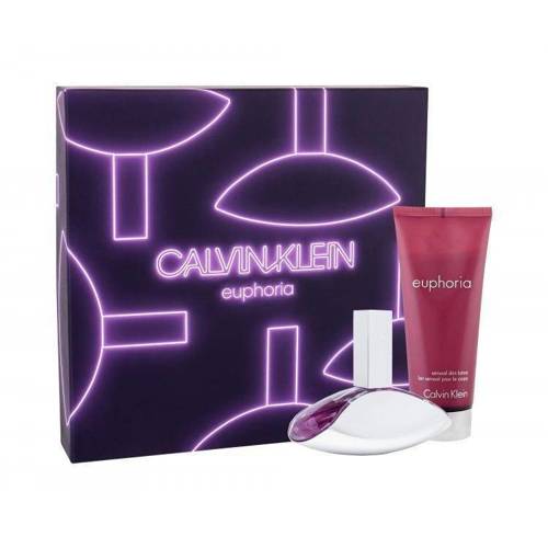 Calvin Klein Euphoria  zestaw - woda perfumowana  50 ml + balsam do ciała 100 ml