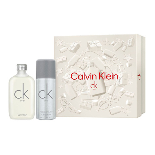 Calvin Klein ck one  zestaw - woda toaletowa 100 ml + dezodorant spray 150 ml