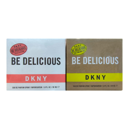 DKNY zestaw - Be Delicious Women woda perfumowana  30 ml + Be Delicious Fresh Blossom woda perfumowana  30 ml