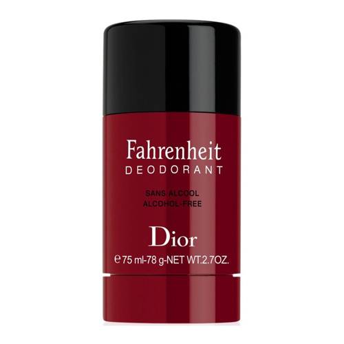 Dior Fahrenheit  dezodorant sztyft 75 ml - bezalkoholowy