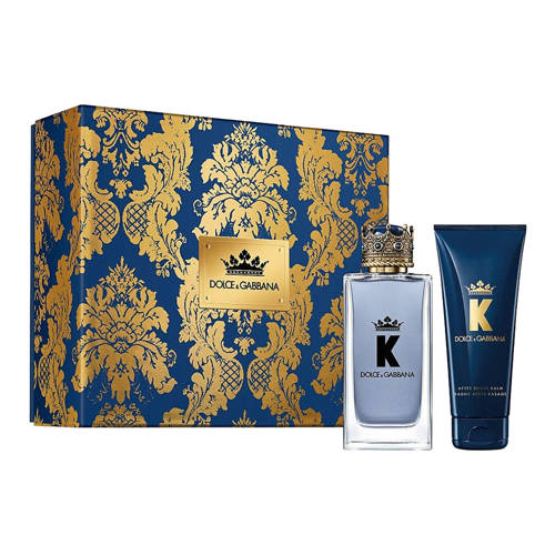 Dolce & Gabbana K by Dolce & Gabbana zestaw - woda toaletowa 100 ml + balsam po goleniu  75 ml