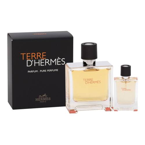 Hermes Terre d'Hermes  zestaw - perfumy  75 ml + perfumy  12,5 ml