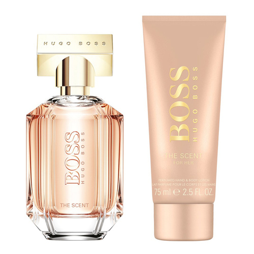 Hugo Boss Boss The Scent for Her zestaw - woda perfumowana  50 ml + balsam do ciała 75 ml