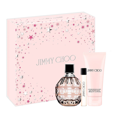 Jimmy Choo for Women zestaw - woda perfumowana 100 ml + woda perfumowana   7,5 ml + balsam 100 ml