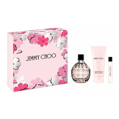 Jimmy Choo for Women zestaw - woda perfumowana 100 ml + woda perfumowana   7,5 ml + balsam do ciała 100 ml