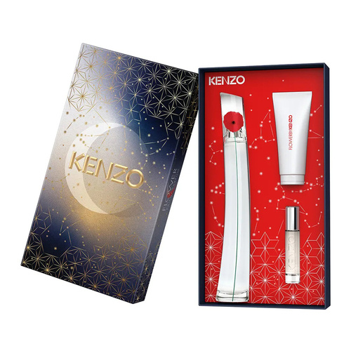 Kenzo Flower by Kenzo zestaw - woda perfumowana 100 ml + woda perfumowana  10 ml + balsam  75 ml