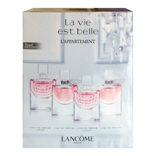Lancome La Vie Est Belle L'Appartement zestaw - La Vie Est Belle woda perfumowana 2 x 4 ml + La Vie Est Belle L'Eclat woda perfumowana 2 x 4 ml
