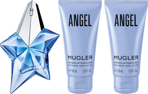 Mugler Angel zestaw - woda perfumowana  25 ml + balsam do ciała  50 ml + balsam do ciała  50 ml