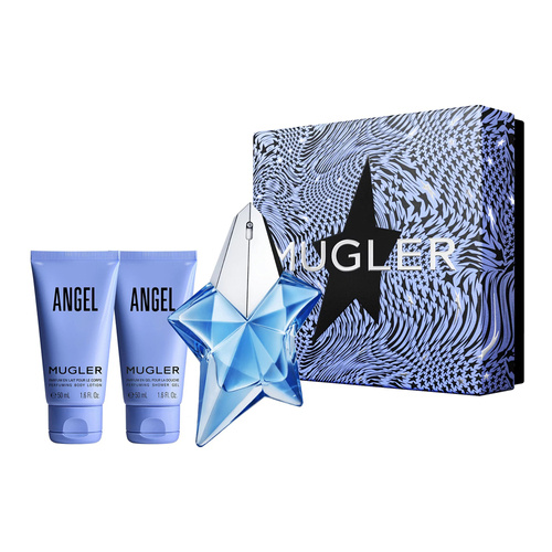 Mugler Angel zestaw - woda perfumowana  25 ml + balsam do ciała  50 ml + żel pod prysznic 50 ml