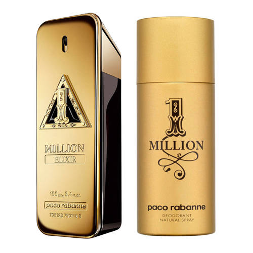 Paco Rabanne 1 Million Elixir zestaw - perfumy 100 ml + dezodorant spray 150 ml