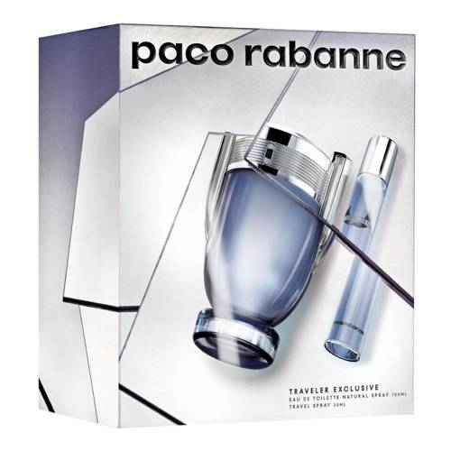 Paco Rabanne Invictus  zestaw - woda toaletowa 100 ml + woda toaletowa  20 ml