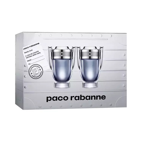 Paco Rabanne Invictus zestaw - woda toaletowa  50 ml + woda toaletowa  50 ml