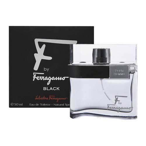 Salvatore Ferragamo F by Ferragamo Black pour Homme woda toaletowa  50 ml