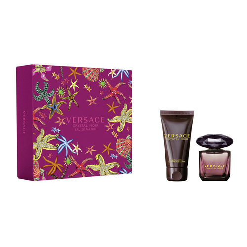 Versace Crystal Noir  zestaw - perfumowana  30 ml + balsam do ciała  50 ml