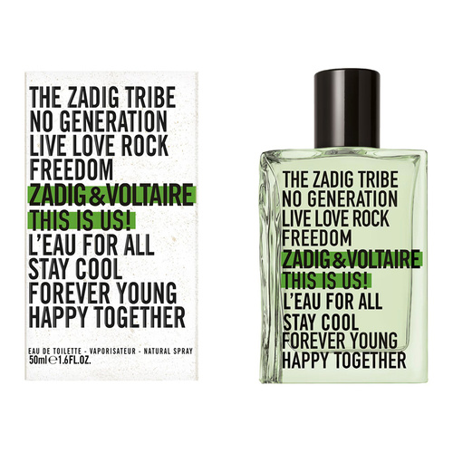 Zadig & Voltaire This is Us! L'Eau for All  woda toaletowa  50 ml