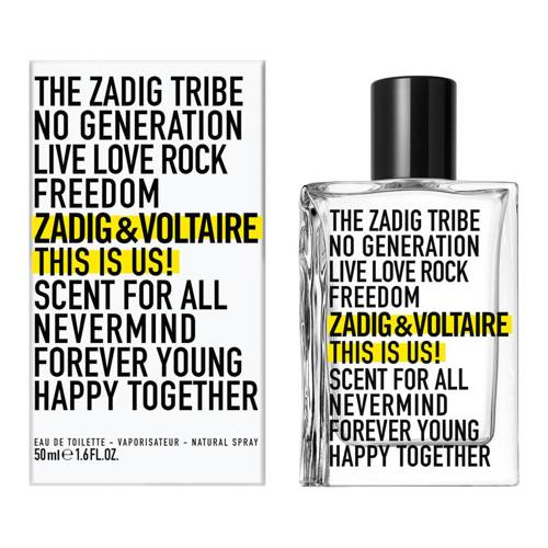 Zadig & Voltaire This is Us! Scent for All  woda toaletowa  50 ml