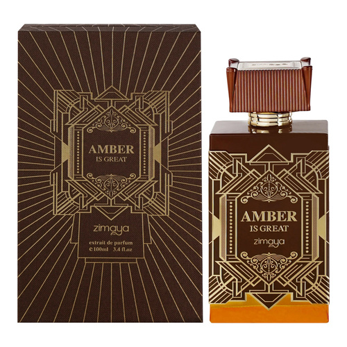 Zimaya Amber Is Great Extrait De Perfume 100 ml