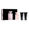 Narciso Rodriguez For Her zestaw - woda perfumowana  50 ml + balsam do ciała  50 ml + żel pod prysznic  50 ml