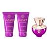 Versace Pour Femme Dylan Purple zestaw - woda perfumowana  50 ml + balsam do ciała  50 ml + żel pod prysznic  50 ml